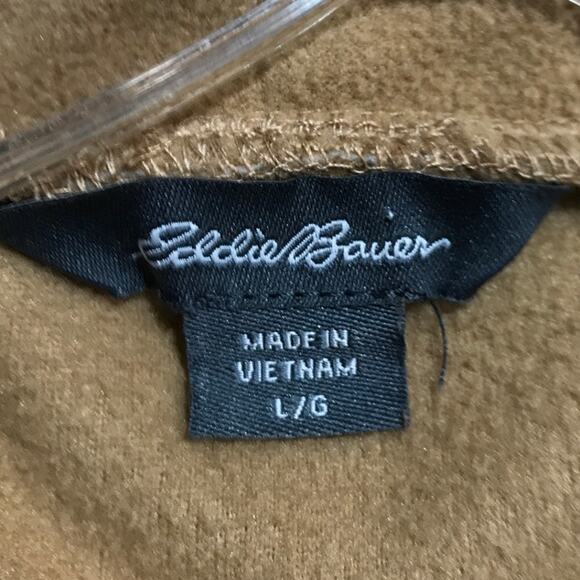 Eddie Bauer Fleece High Neck Long Sleeve Sweater L - Picture 3 of 9